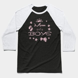 Cute Mom of Boys Shirt Raising Boys shirt Mother of Boys Gift Boy Mama Mom Life Shirt Mom Tee Shirt Mothers Day Shirt Baseball T-Shirt